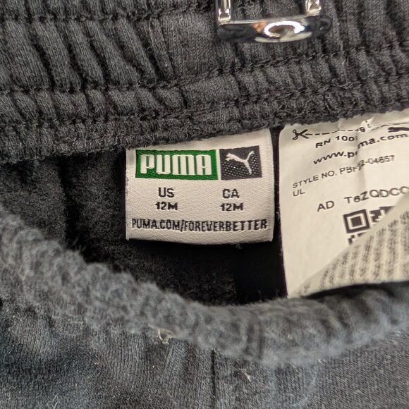 ❤️ 2 for 10 ❤️ Black Puma Sweatpants - Picture 4 of 4